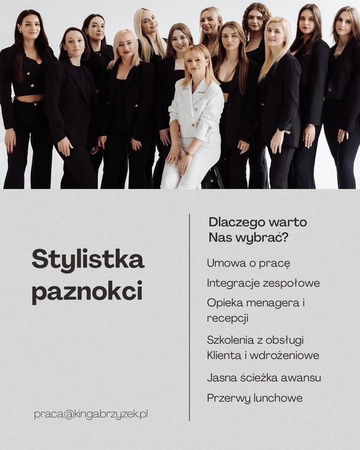 Oferta pracy: Stylistka paznokci Nowy Targ