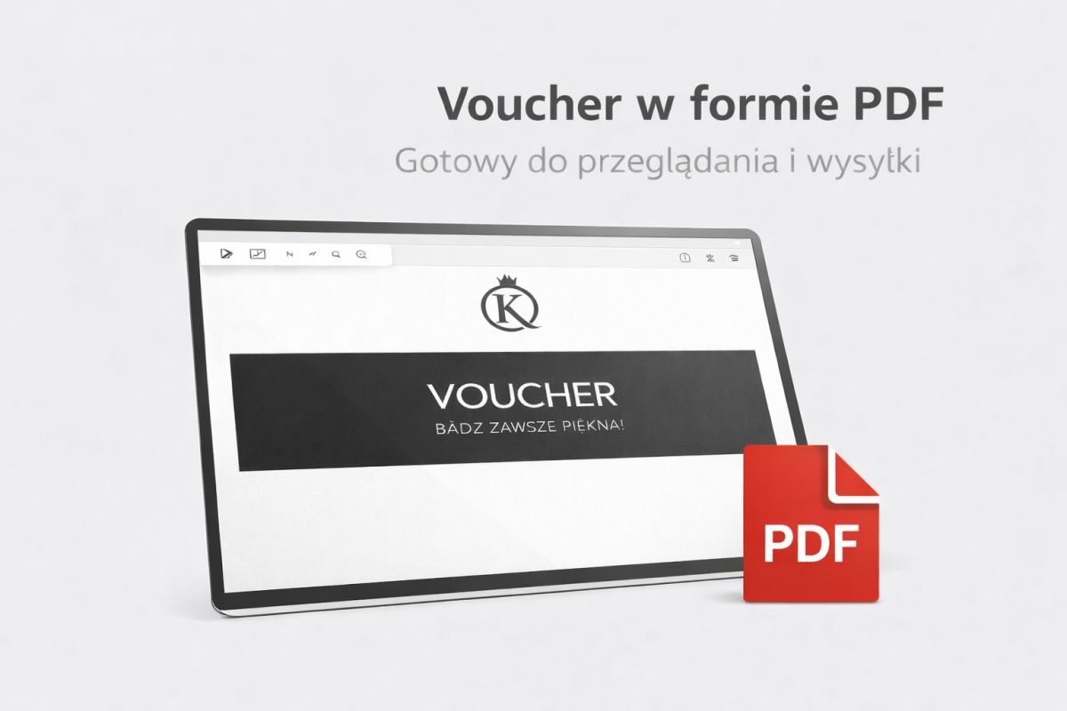 Voucher PDF - Kosmetologia Estetyczna Kinga Brzyzek Nowy Targ